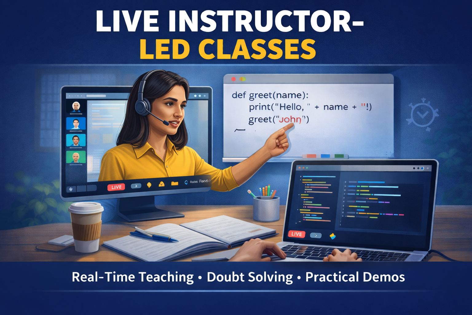 Live Instructor-Led Classes image